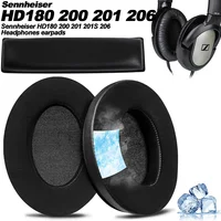 Almohadillas de espuma de repuesto para auriculares Sennheiser HD 180 200 201 206 418 419 421 428 429 438 439 448 449, almohadillas de espuma viscoelástica