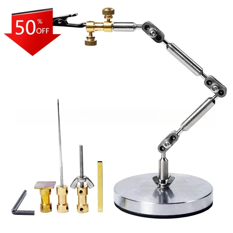 Stop Motion Animation Stand Stainless Steel Articulated Armature Puppet Prop Shooting All-Metal Fixture With