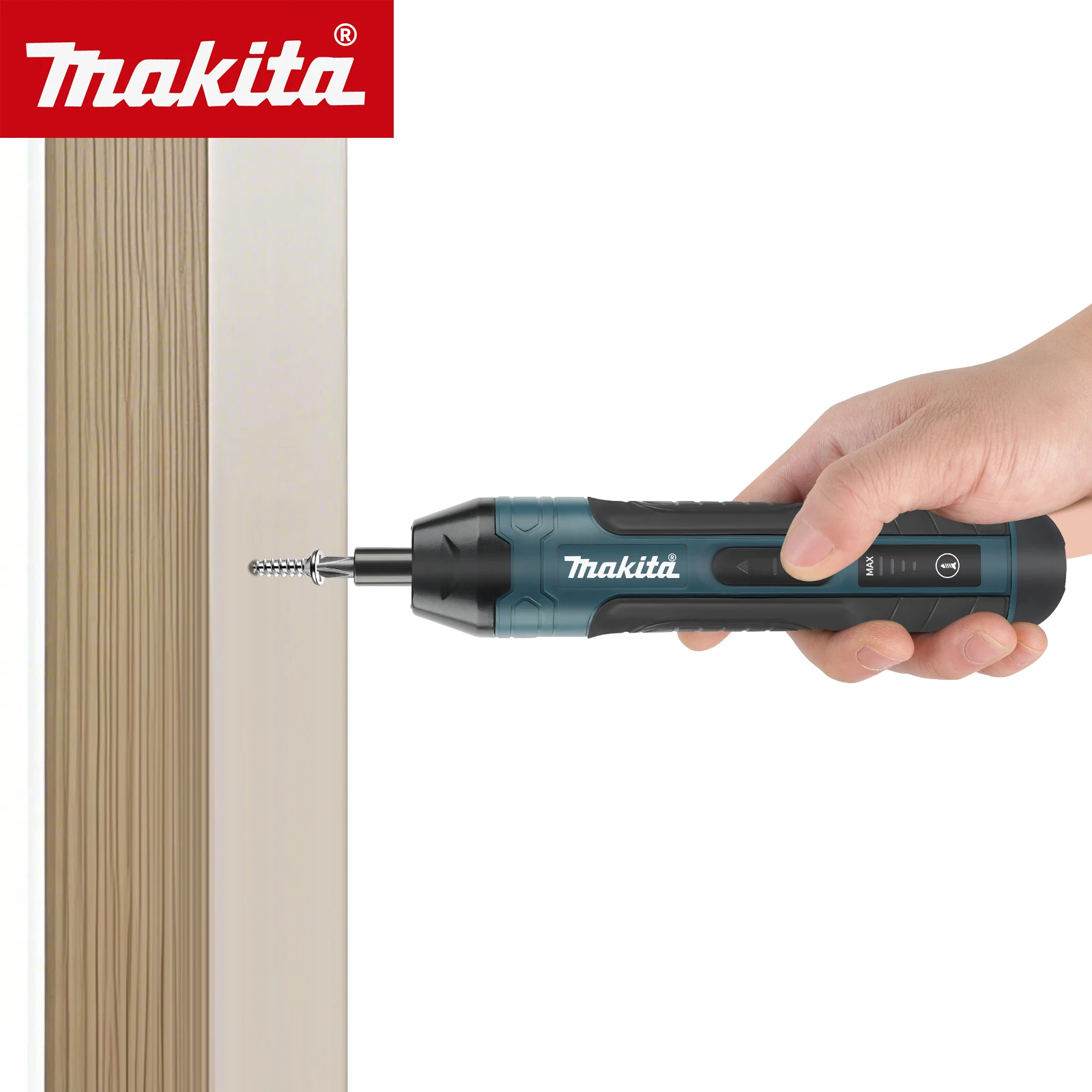 Makita HT422 Cordless Electric Screwdriver | 3.6V 5N.m Torque | 1/4' Chuck | 1300mAh Li-Ion Battery