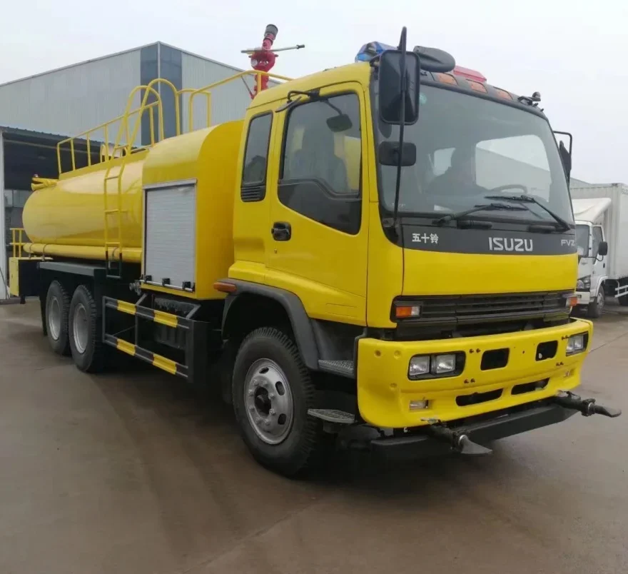 ISUZU  6x4  12000L Fire Engine Rescue Truck Fire Fighting Truck Rescue Equipment