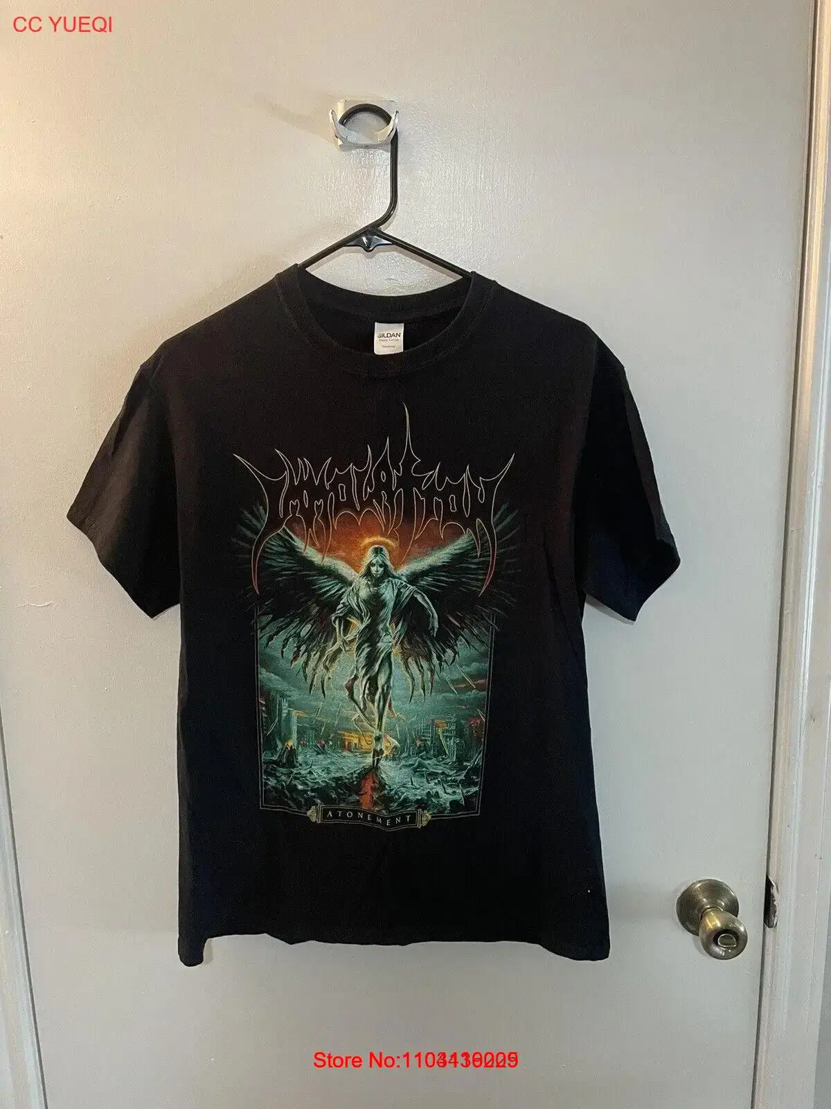 Vintage Immolation Atonement T-shirt Size Medium