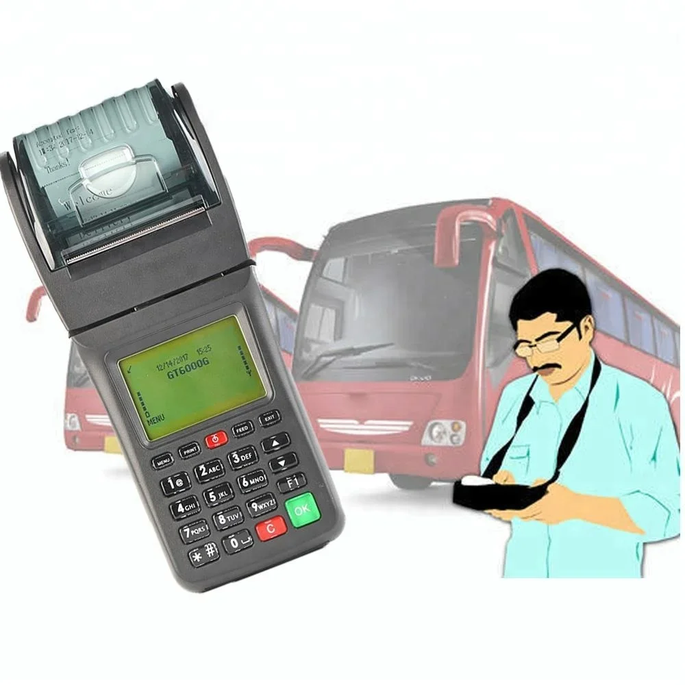 

POS-принтер GPRS Wireless Bus Ticketing, портативное устройство для выставления счетов