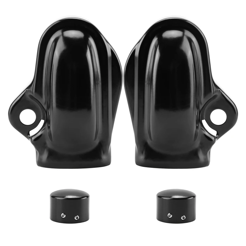 4PCS Front Axle Nut Rear Axle Covers Wheel Shaft Cap Protector Guard For 2002-2017 Night Rod Special VRSCDX VRSCF VRSCAW