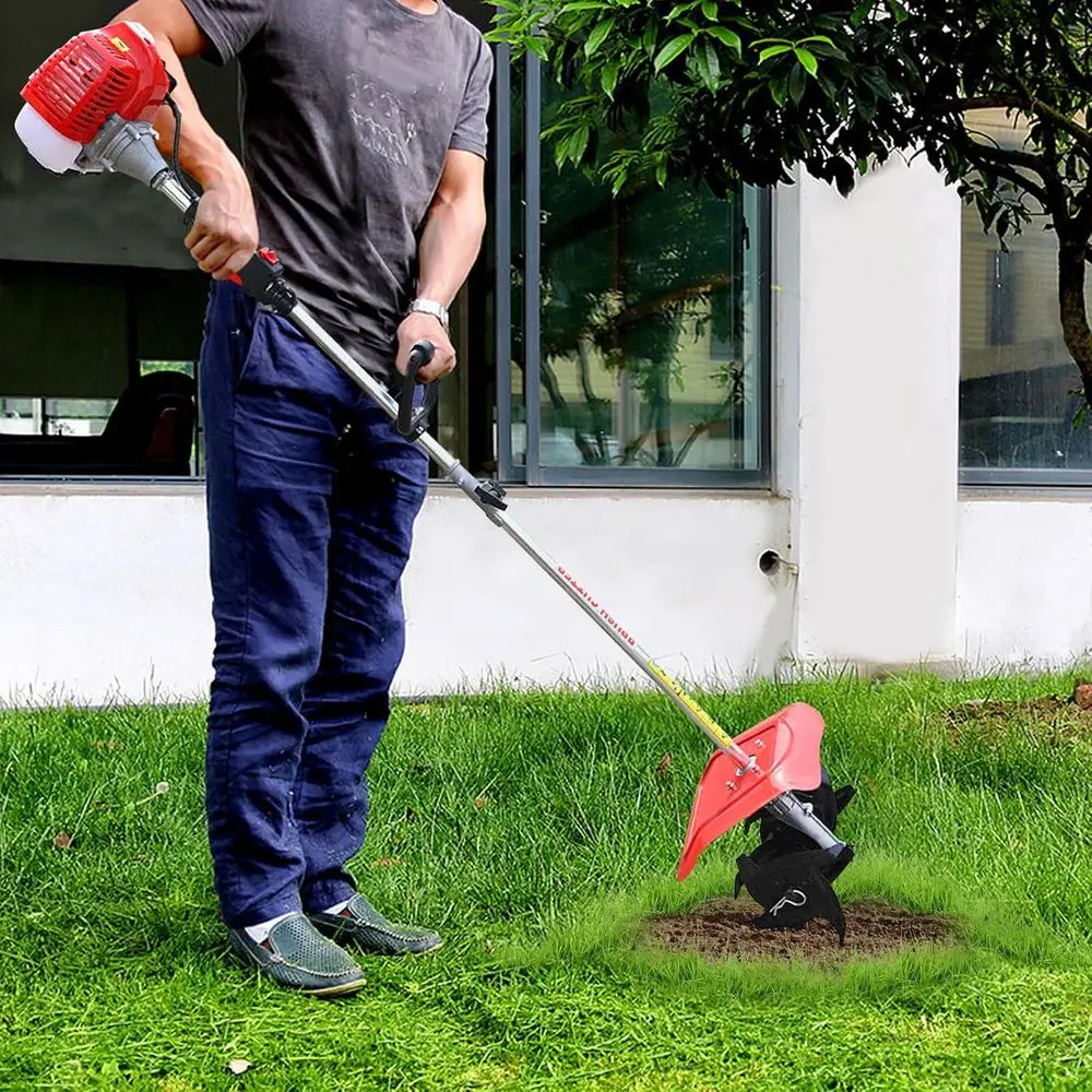 

Бензиновый культиватор 52 куб. см, 2-тактный, 6500 об/мин, для рыхления почвы, топливный бак 0,29 гал, ширина обработки 9,8 дюйма, глубина 3,5 дюйма, для садовых работ