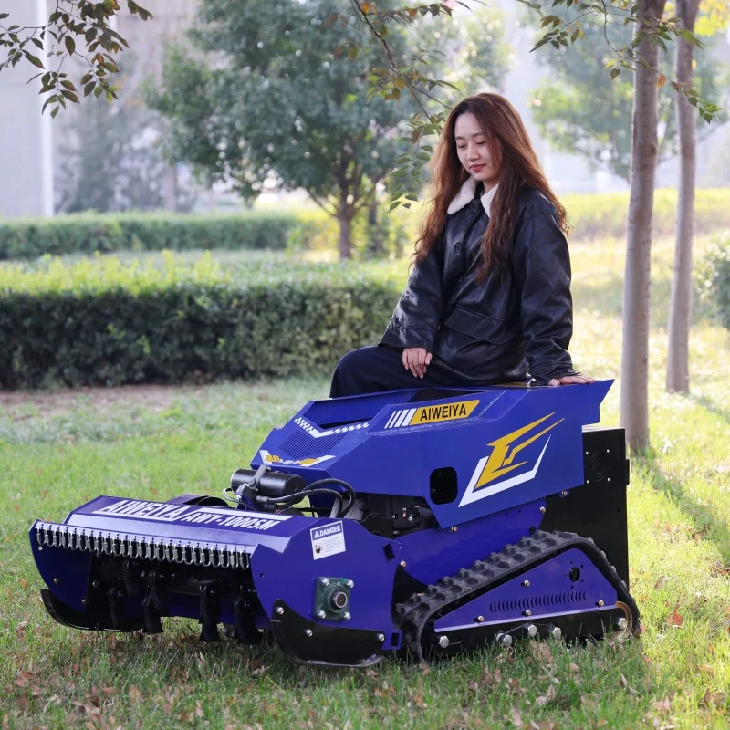 

Customized CE EPA diesel engine lawn mower, agricultural rubber track remote control robot, all terrain