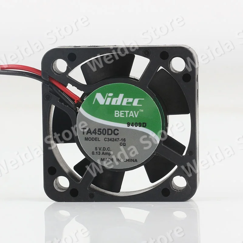 

Nidec 5V 0.13A 4010 mute switch frequency converter 40X40X10MMBall bearing server C34247-16 4CM Cooling fan