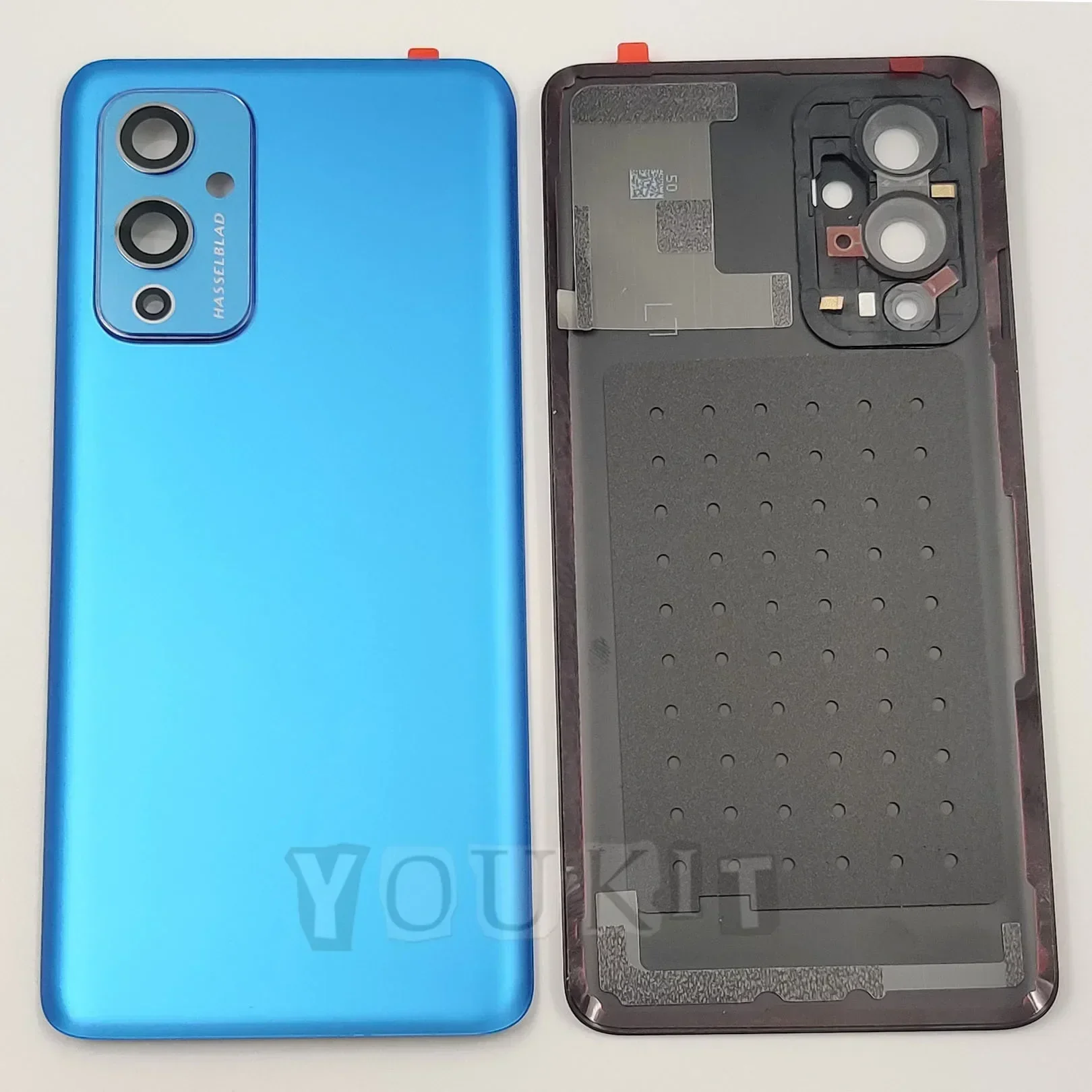 Gorilla Glass Back Door Lid For OnePlus 9 Hard Battery Cover Rear Housing Panel Case Shell With Camera Lens Adhesive Glue