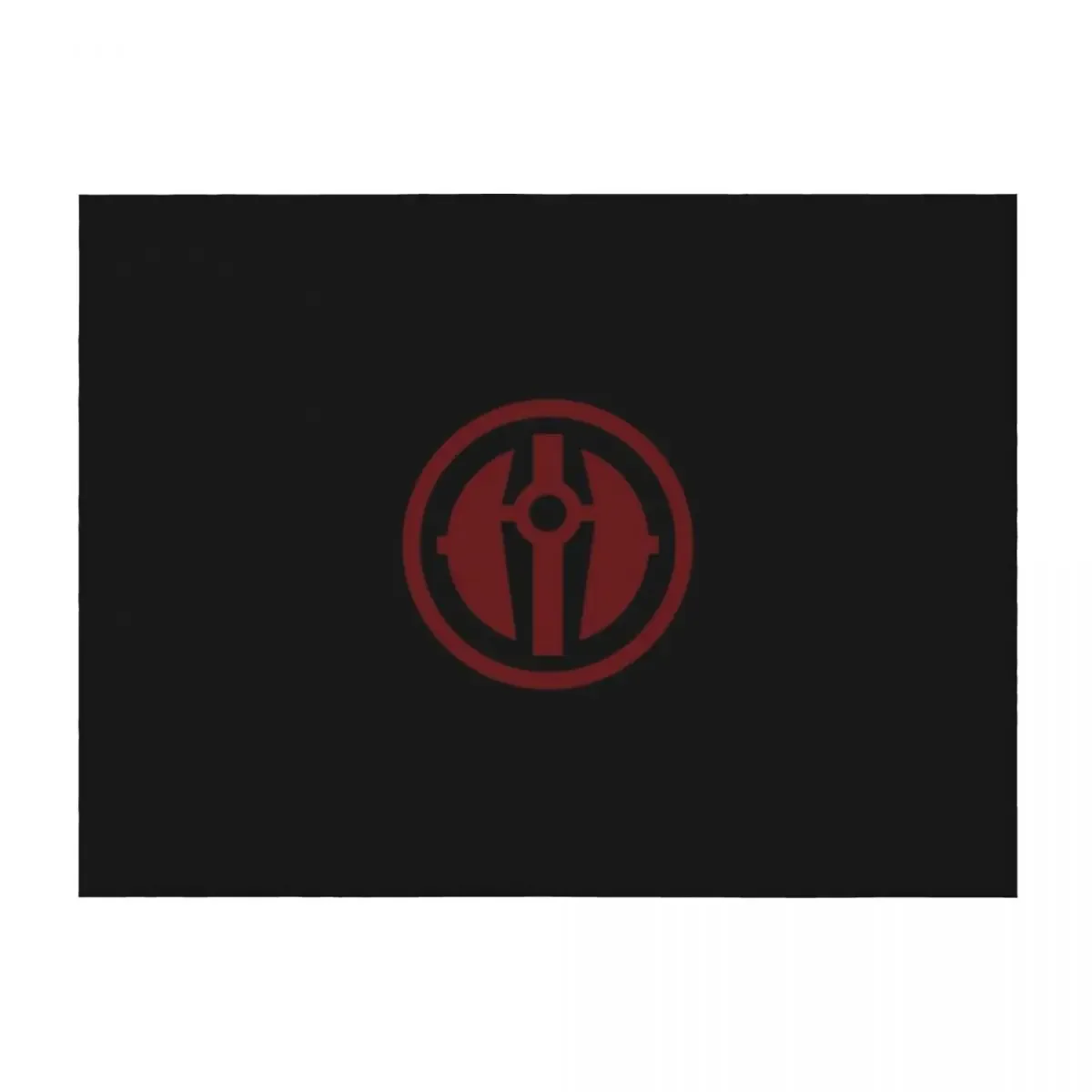 Эмблема Дарт Реван в красном одеяле, диванное одеяло, дизайнерское одеяло для декоративного дивана, летние постельные принадлежности, одеяла