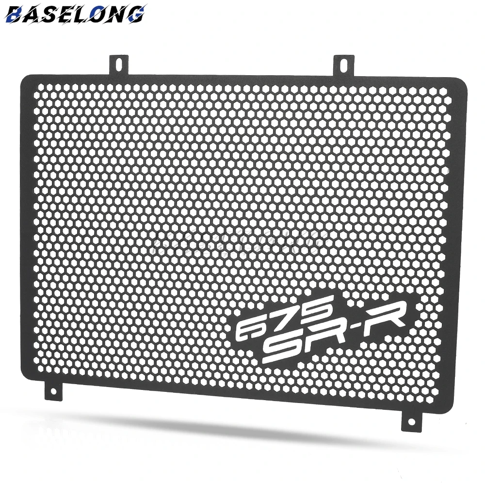 ل CFMOTO CF MOTO 675SRR 675SS 675NK 675 SRR SS NK 2024 2025 2026 الدراجات النارية اكسسوارات شبكة المبرد غطاء حماية حامي #3