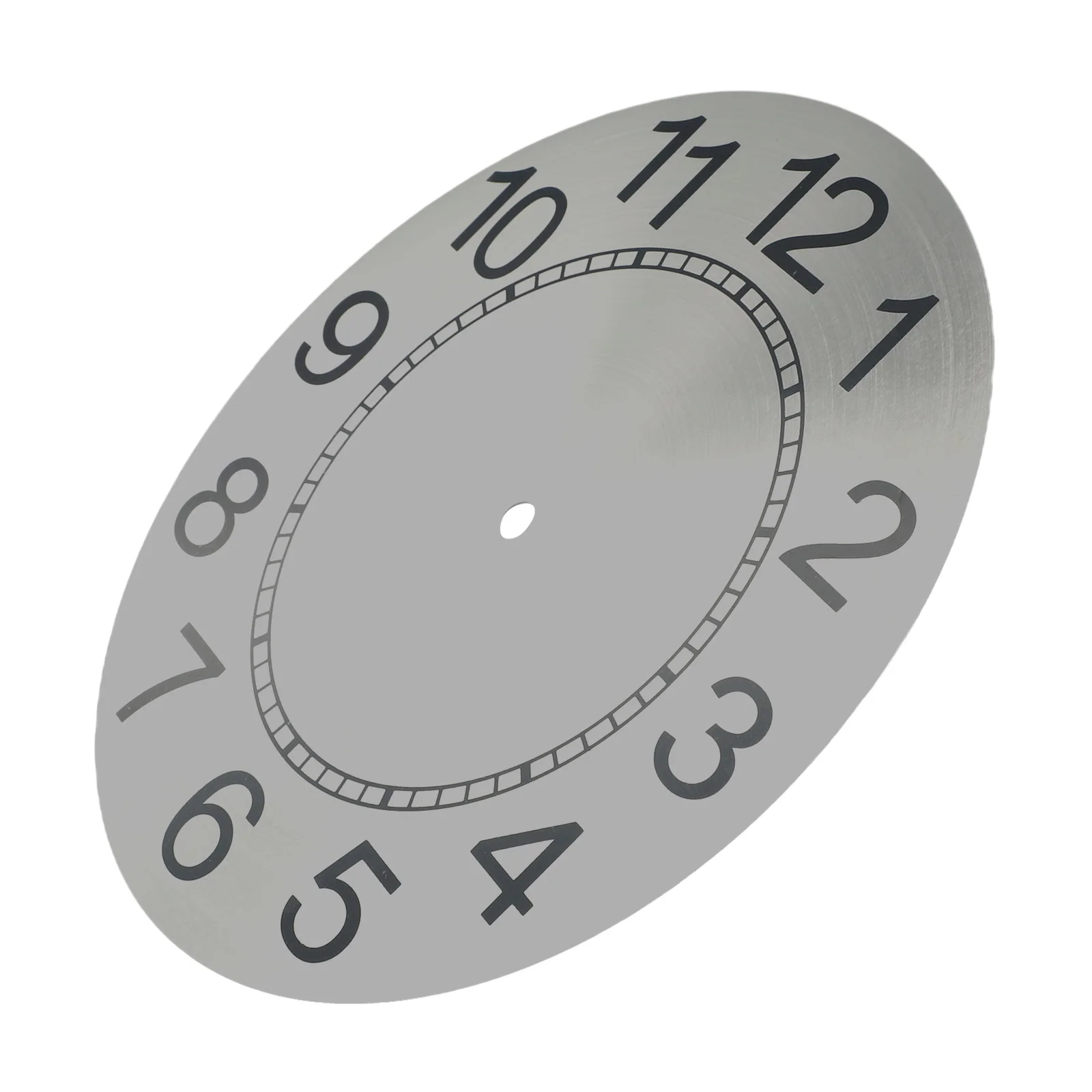 Replacement Clock Dial 9.5 Inch Clock Face DIY Quartz Wall Clock Advanced Appearance Aluminum Plate Fading Resistant