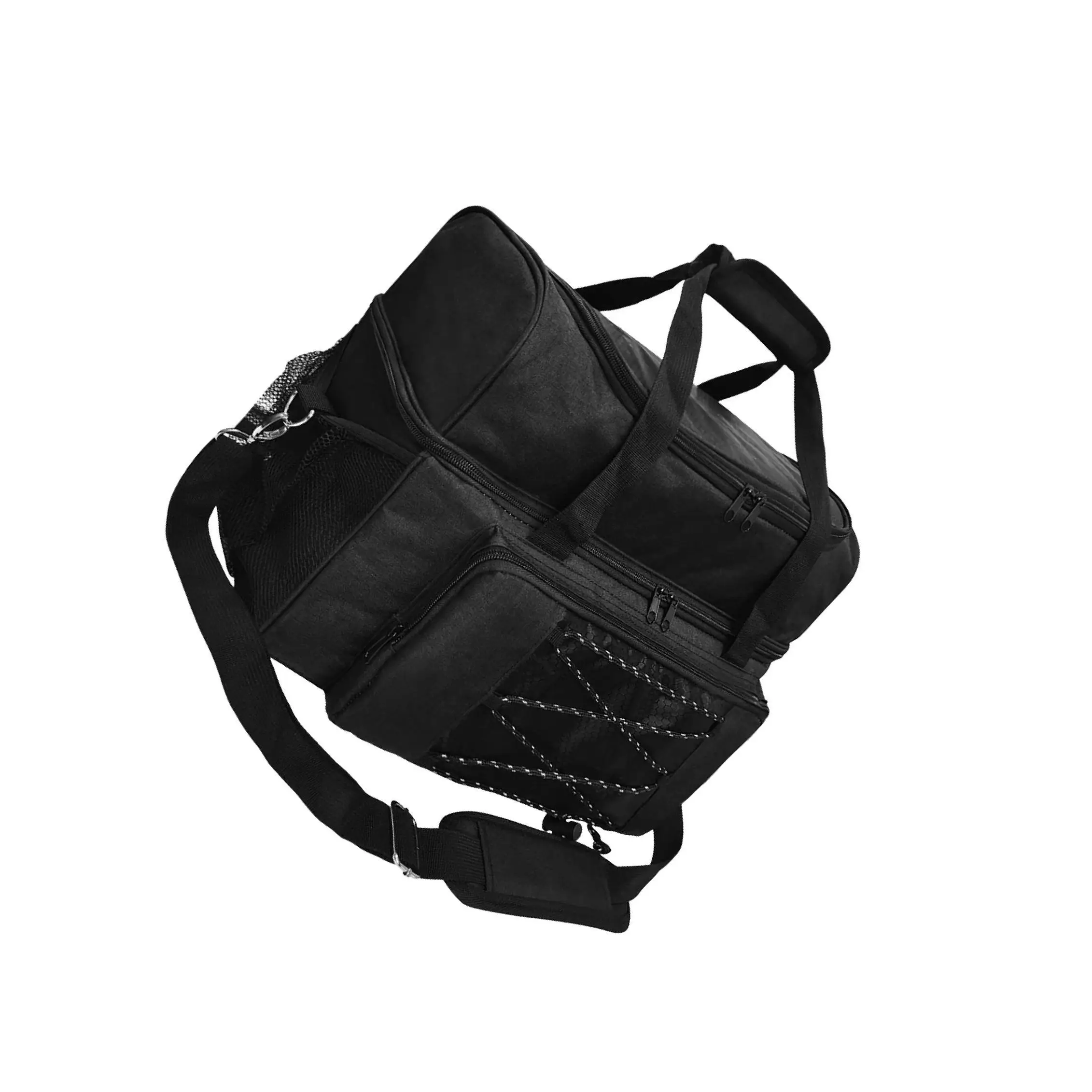 

Bowling Bag for 2 Balls Professional Double Zipper Bowling Tote with Handle