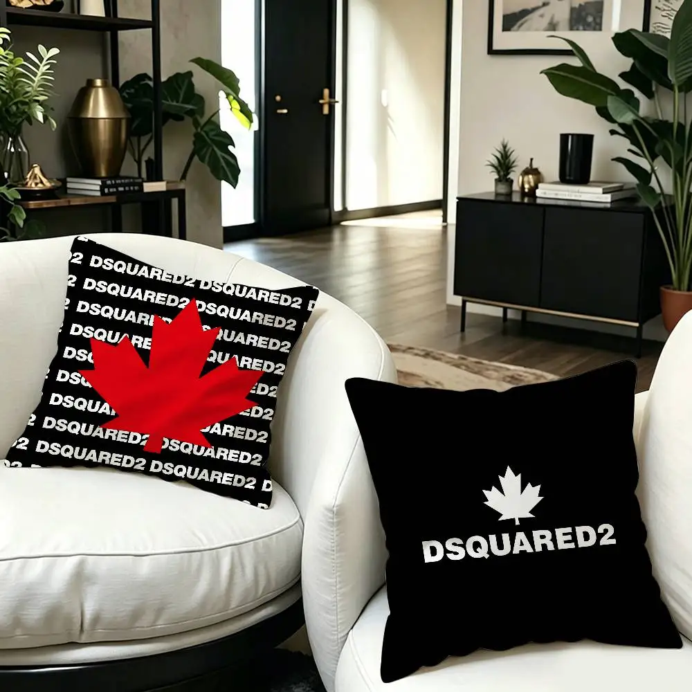 LOGO D-Dsquared2 Cushion Cover Pillow Cover Decor Pillowcase Printed Cushion Case for Couch
