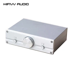 WBT Version Hifi Fully Balanced Passive Preamplifier Volume Controller For Home Audio match with Active Speaker XLR/RCA Output