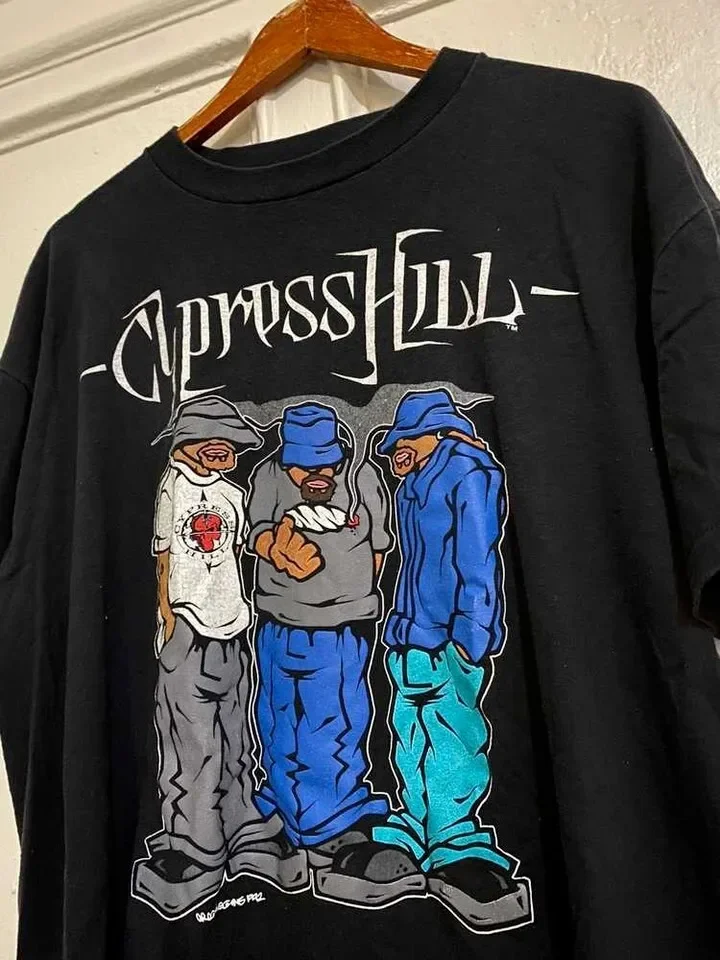 Cypress Hill Band Classic Black Cotton Unisex T-shirt All Sizes ZL028