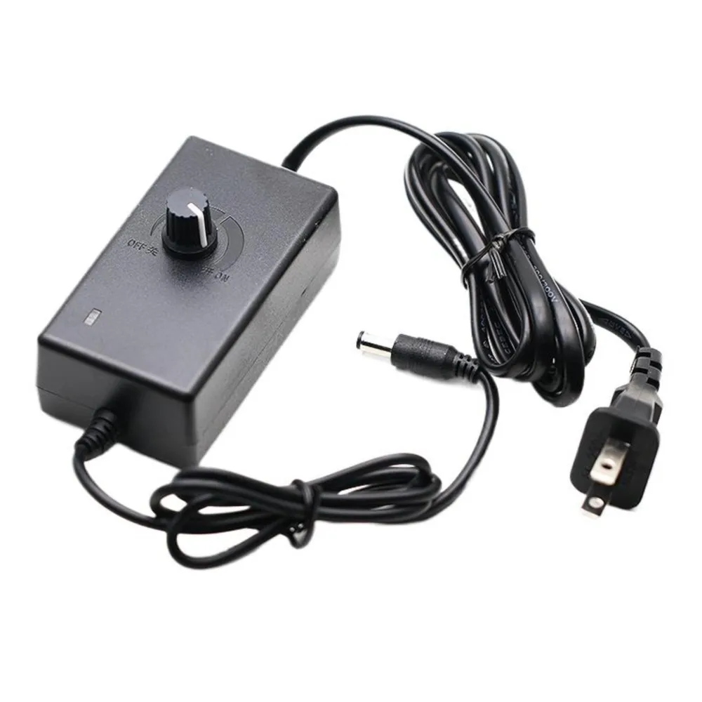 DC Cooling Fan Speed Controller AC 110V-220V To DC 12V 3A Max,Adjustable Speed Regulated Power Supply 3A