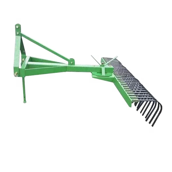 Good Quality Tractor 3 point Landscape Rake for Agriculture Tractor Loader rake for sale