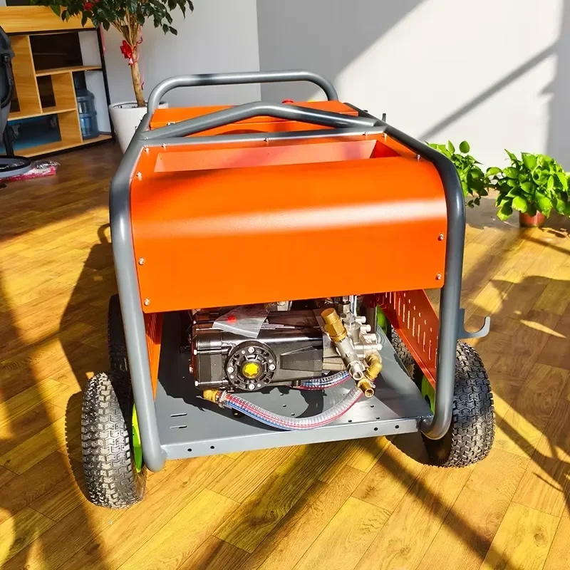 for LC New High Quality 800bar 22lpm Electric High Pressure Washer Industrial Concrete Cleaner with Pump 35kw Power