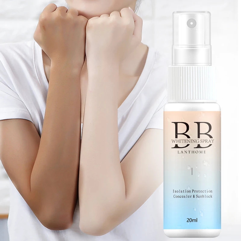 20ML BB Whitening Spray Skin Brightening Moisturizing BB Cream Face Foundation Nourishing Skin Care Beauty Cosmetics