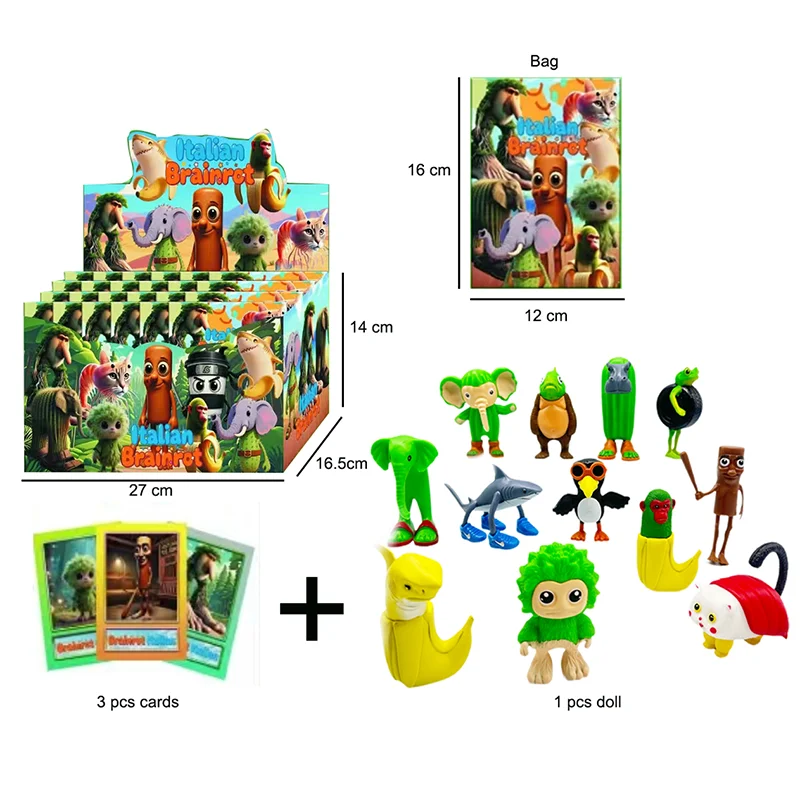 24PCS Italian Brainrot Anime Action Figures – Eine Bewertung und Empfehlung für Fans