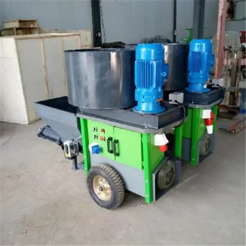 YUGONG High Efficiency Cement Spraying Wall Plastering Mortar Automatic Cement Plastering Machine China Factory