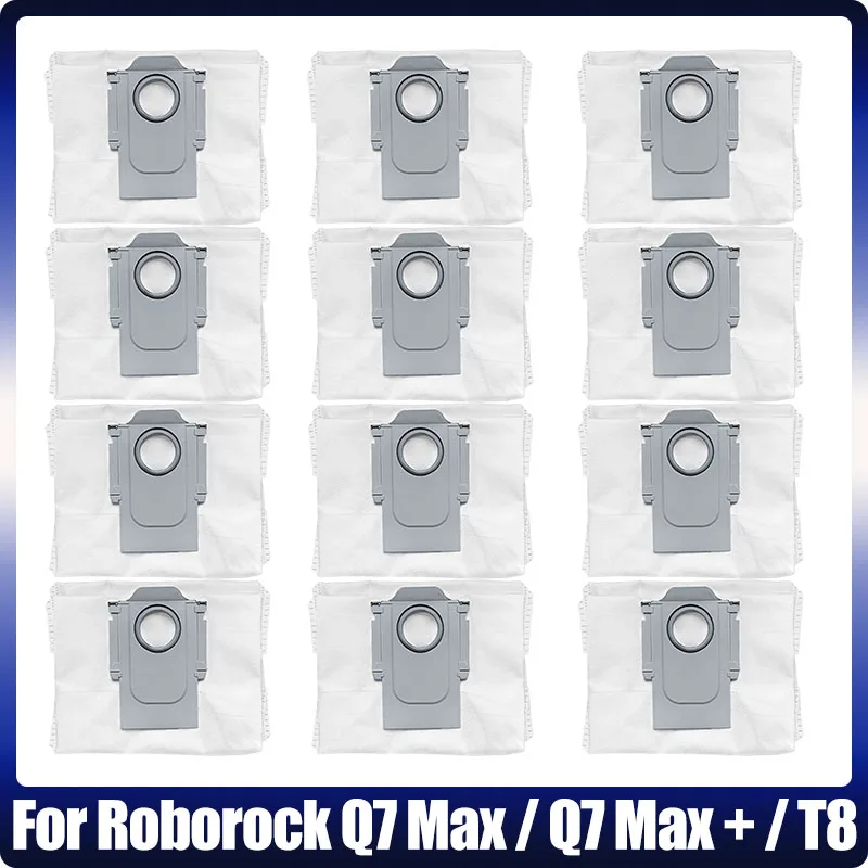 Aksesori kantong debu otomatis sekali pakai untuk Roborock Q7 Max / Q7 Max + / T8 / S8 suku cadang penyedot debu Robot