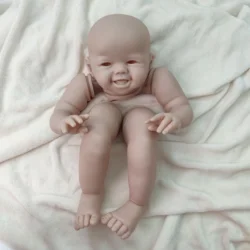 Reborn Baby Doll Kit 24 Inches Newborn Kenzie Blank Unpainted Unfinished Baby Mold DIY Doll For Kids Christmas Gift