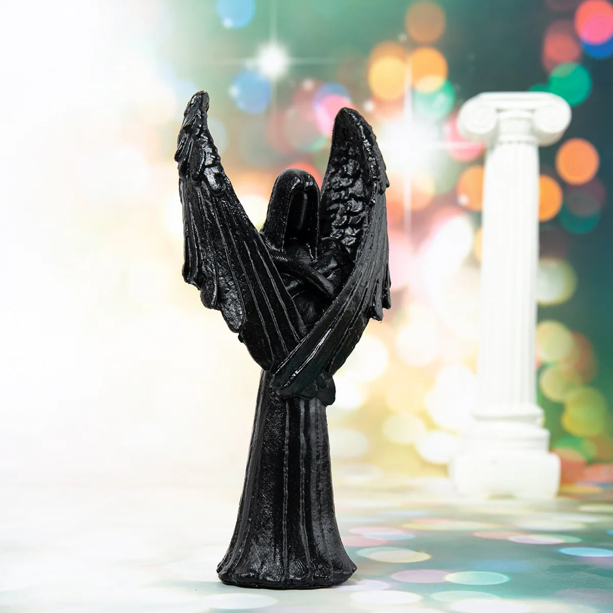 

Lucifer Home Simple Style Place Decorations Sculpture Resin Crafts Darkness Fallen Angel The Myth of Cthulhu Statue Faceless