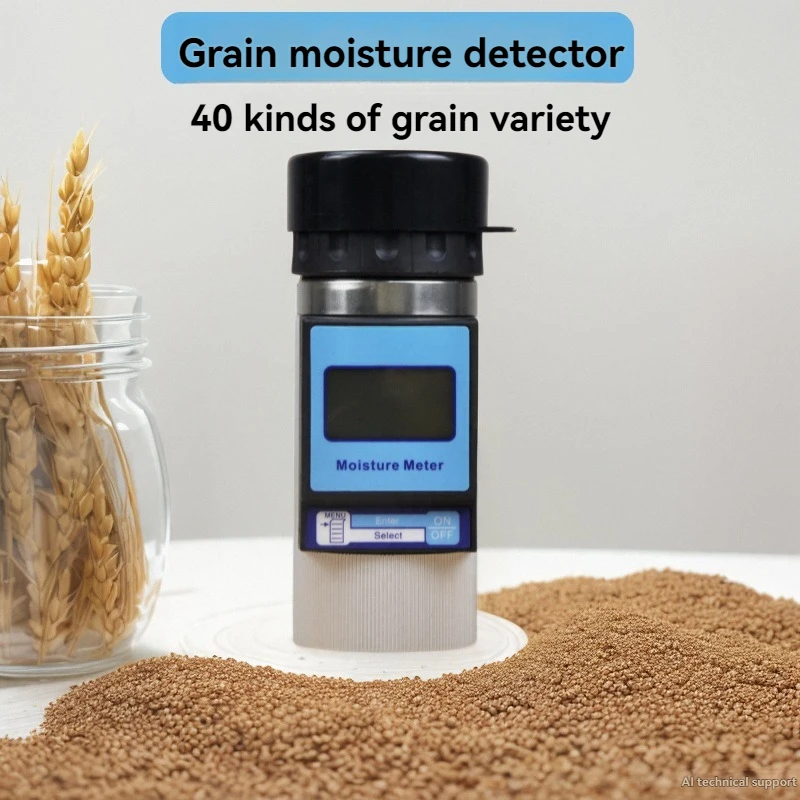

Portable Grain Moisture Meter Coffee Bean Humidity Tester for 40 Kinds Grain Corn Rice Wheat Humidity Detector Smart Hygrometer