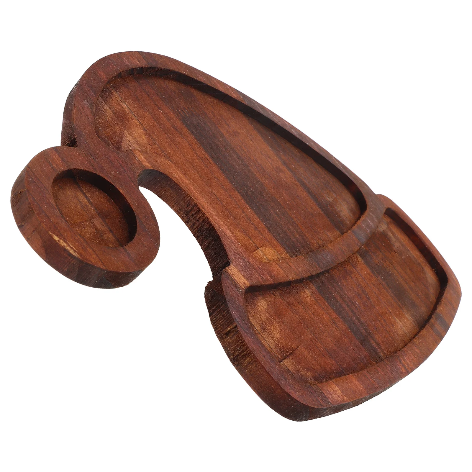 

Christmas Tree Shaped Wooden Bowl Natural Material Reusable Fruit Candy Biscuit Container Serving Dishes for Snack