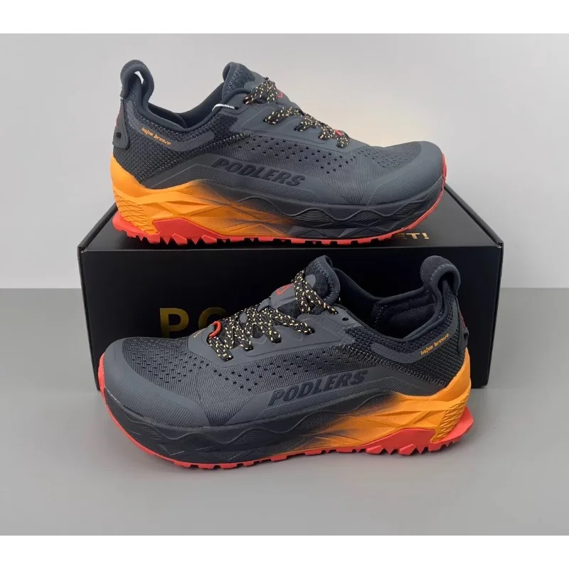 

2026 High Quality Trail Running Shoe Man Lace Up Walking Shoes Mens Professional Men Sports Footwear Wearable Trekking Men Shoe