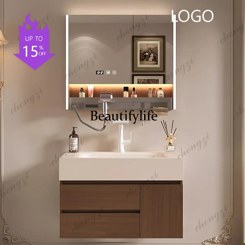 M183 Wooden Jewelry Cupboard China Skincare Paper Gadgets Bedroom Display Partitions Cupboard Mirror Storage Gabinete