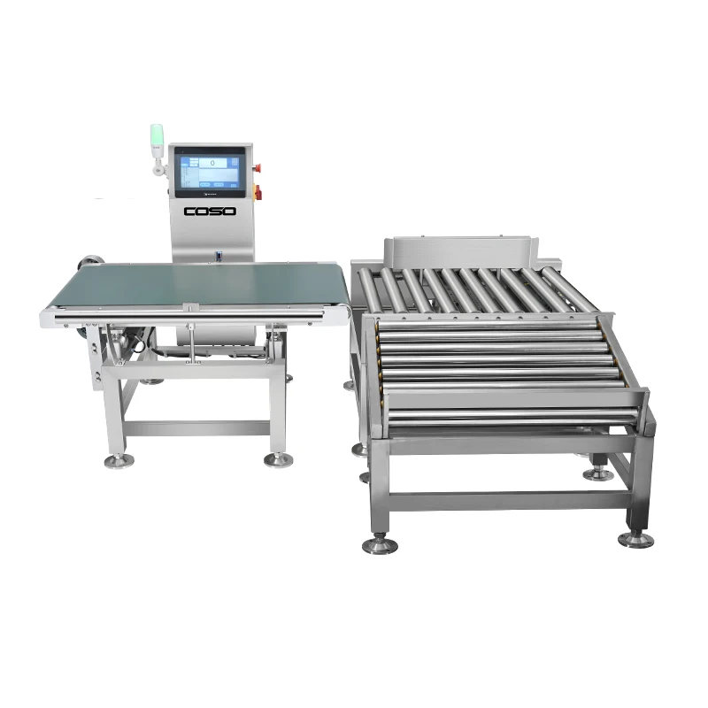 Touch Screen Weighing Scale Checkweigher Conveyor for Heavy Big Products Mineral Water Laundry Detergent
