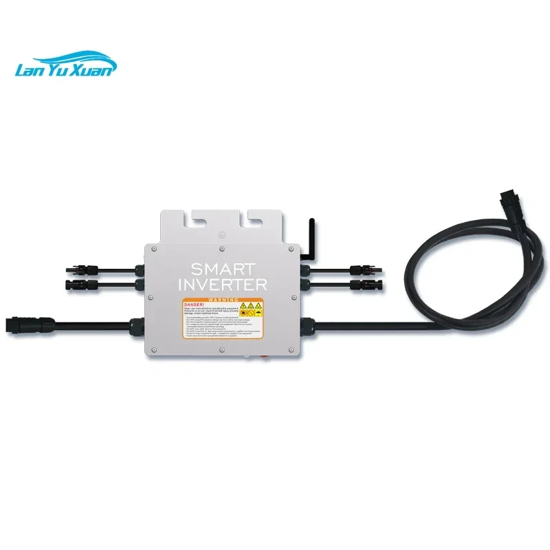 SG600W 700W 800W MPPT Grid Tie Solar Inverter PV Smart Micro  Operation Voltage Range 20V-60V WIFI Monitoring