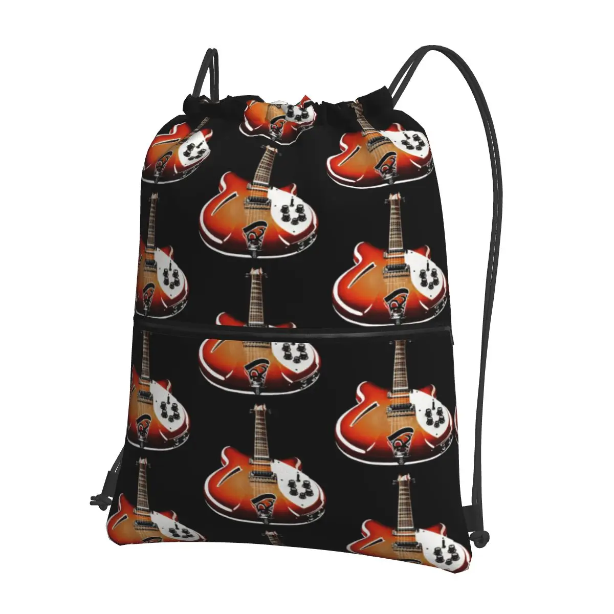 

Винтажные рюкзаки Rickenbacker 360, модные портативные карманные спортивные сумки на шнурке, сумки для книг для путешествий студентов