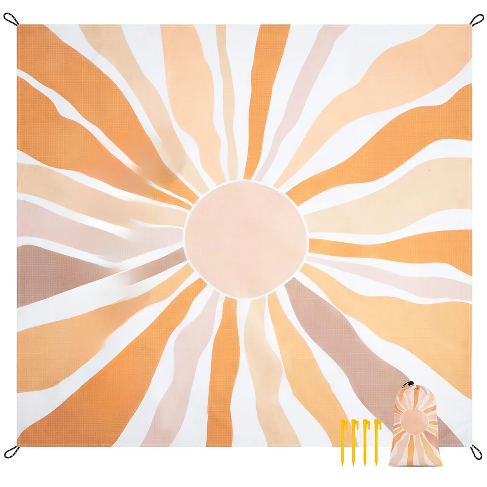 Waterproof Striped Beach Mat f - огляд і ціна Outdoor Camping Activities For Adults