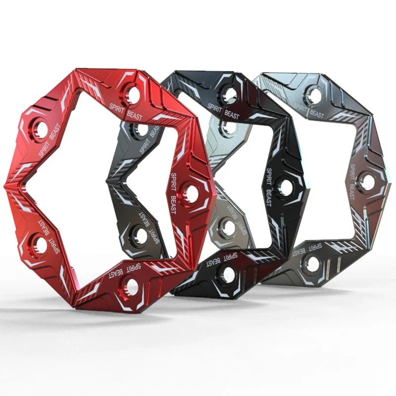 

Retro Motorcycle Front Brake Discs Cover Front Wheel Brake Pads Cover Mount Accessories for CFMOTO 700 CLX CL-X