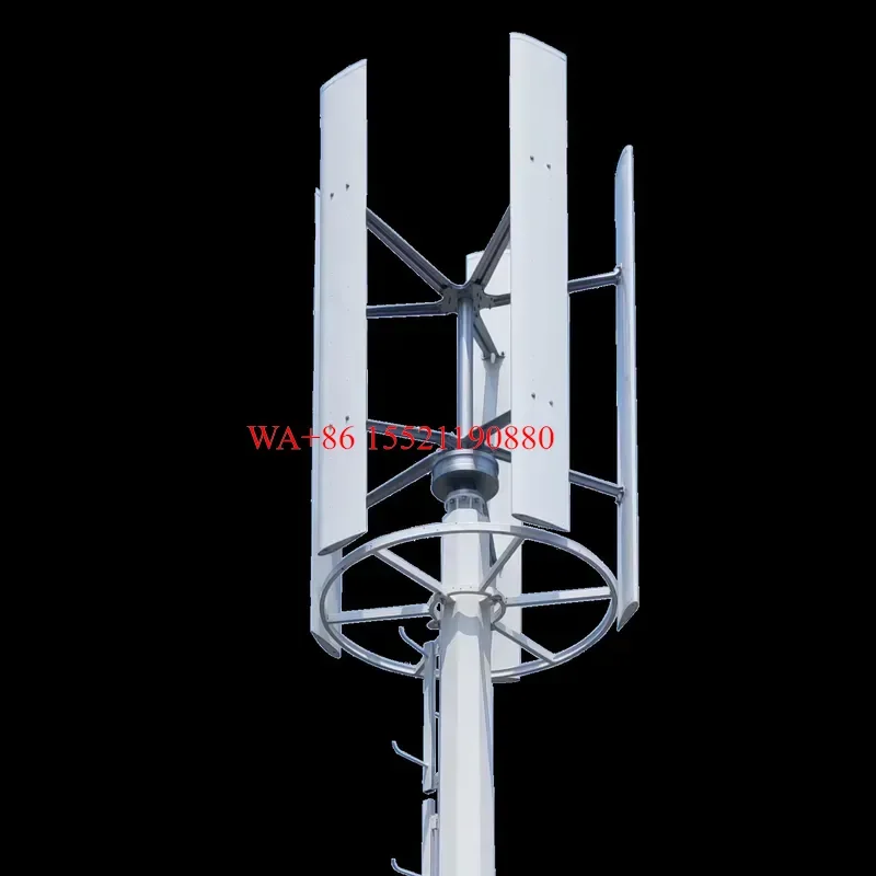 WMWMNU for Eco-friendly 2KW Vertical Axis Wind Turbine Generator With Good Corrosion Resistance