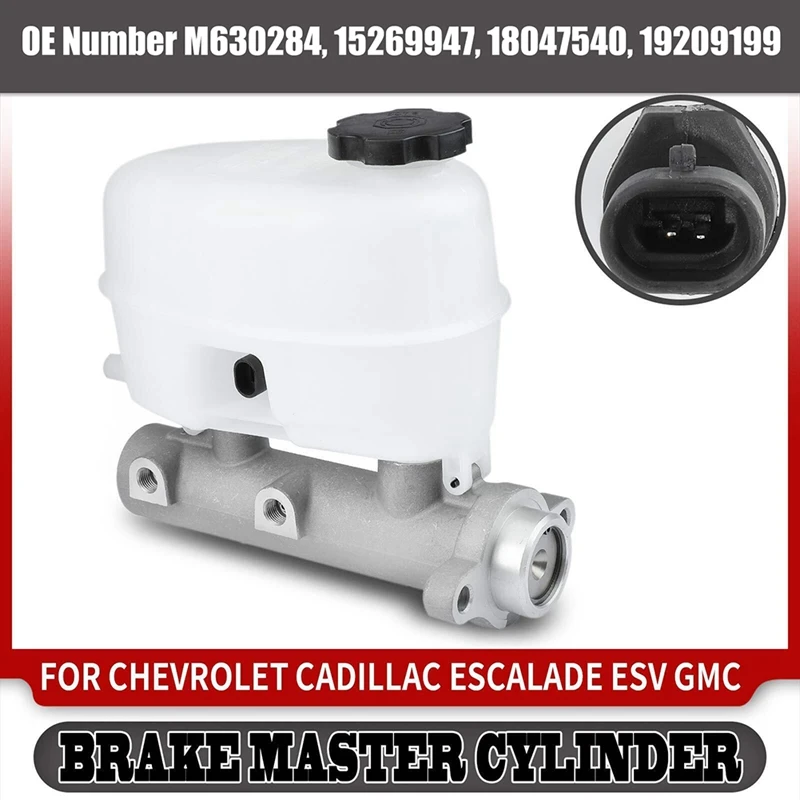 Car Brake Master Cylinder Replacement Parts For Chevy Tahoe Avalanche 1500 GMC Yukon M630284, 15269947, 18047540, 19209199