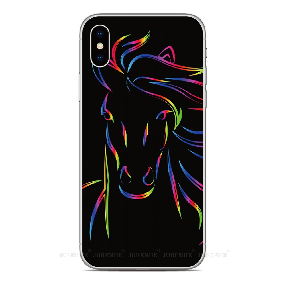 Running Horse Cover For Blackview Wave 6C Color 8 Oscal C80 C70 C20 A52 A53 A55 A70 A85 A90 A95 A96 A100 A200 Pro Phone Case