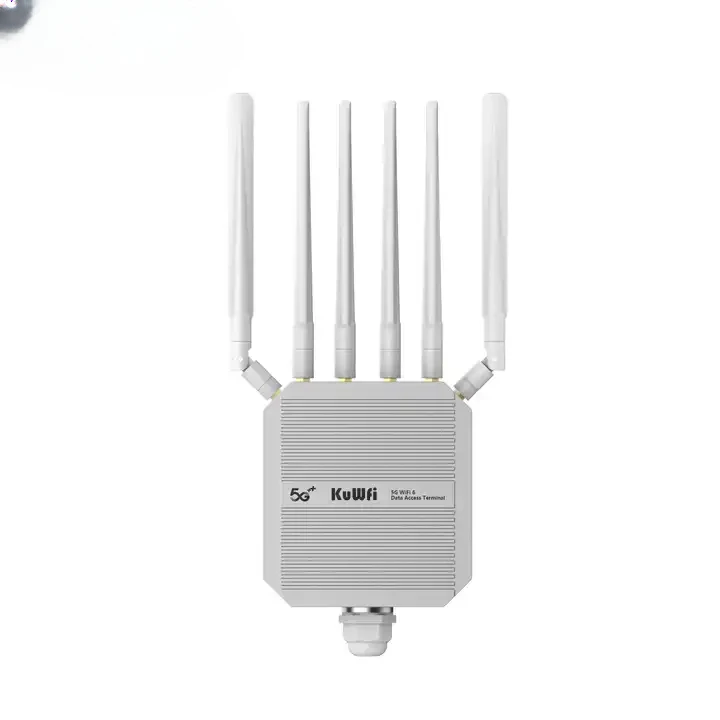 NSA/SA KuWFi wifi with card wireless 3000Mbps 2.5G Penghala 5G cpe port 48V POE IP67waterproof 5g wifi router for outdoor