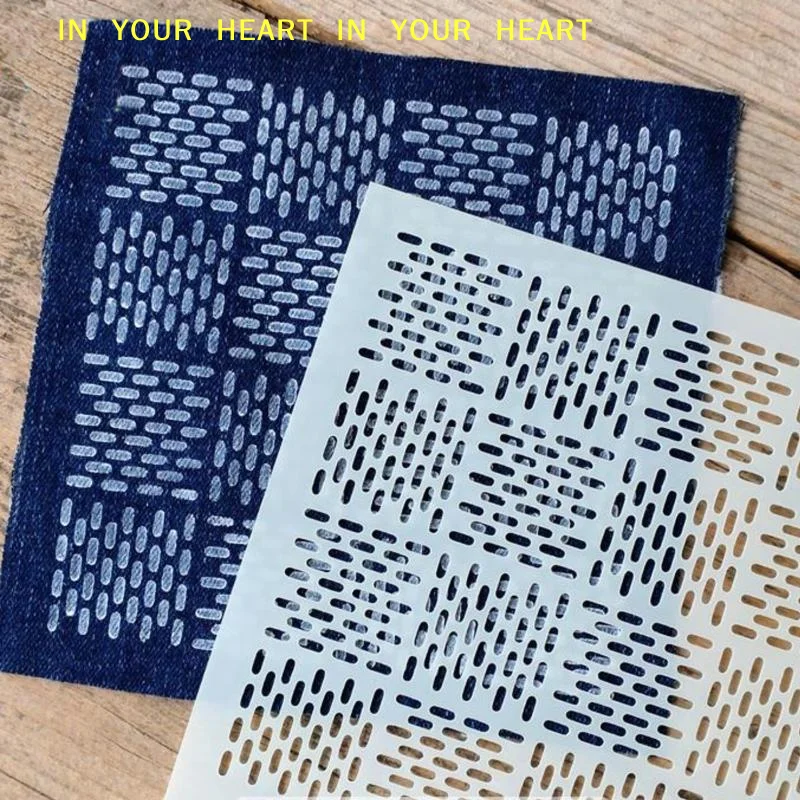 Szablon do geometrycznego patc – Embroidery Tools recenzja i cena