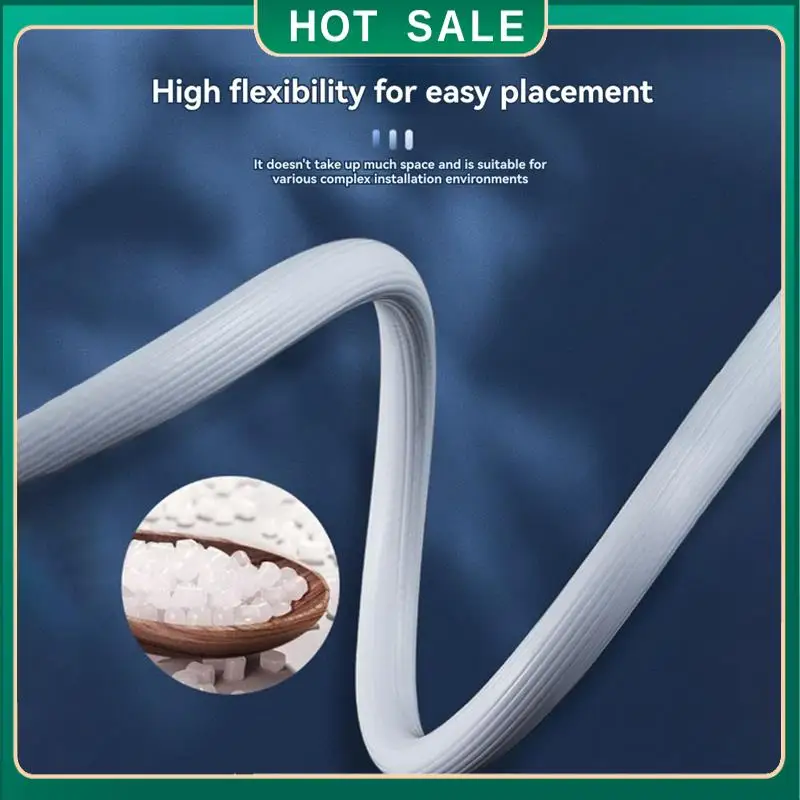 Manguera de entrada de agua para lavadora, conector Universal de tubo de lavadora, manguera de PVC de Color blanco, longitud larga, entrega en 24 horas