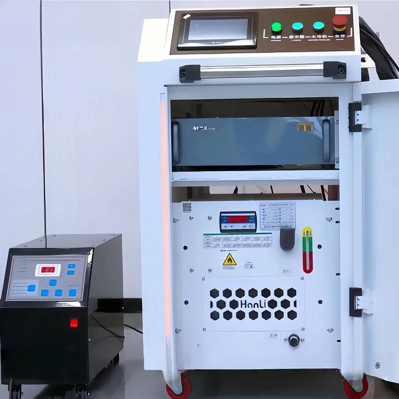 HN Industrial Red Bull 1000W 1500W 2000W Metal Rust Removal Laser Cleaning Machine