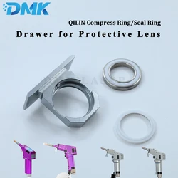 MELFor-Lentille de protection de la tête de soudage laser Qilin, pièces de rechange, bague d'étanchéité pour odorde soudage laser Qilin