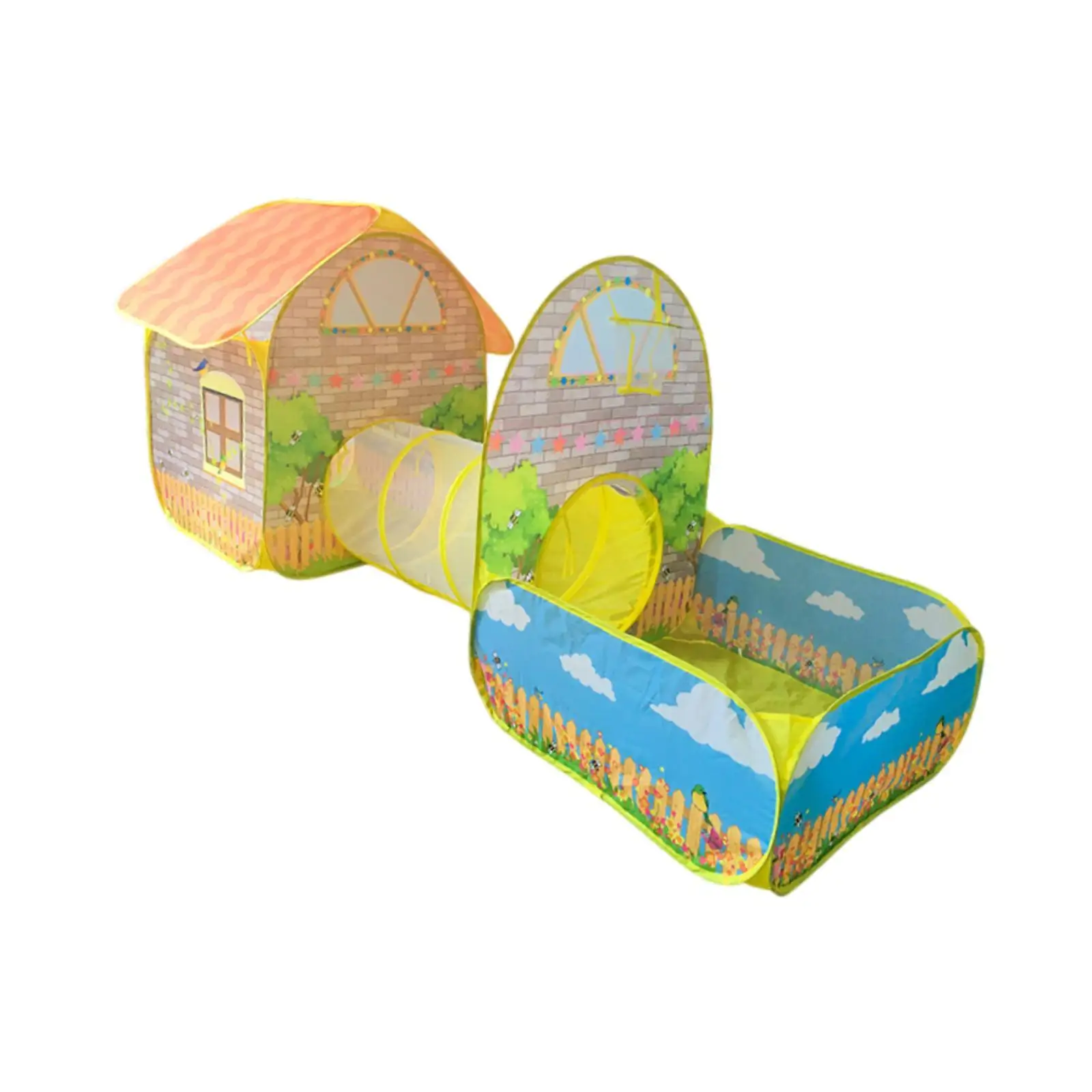 

Детская игровая палатка с мультяшным дизайном, креативный подарок на день рождения, для игр в помещении и на улице, для мальчиков, девочек, малышей, для игровой площадки и двора