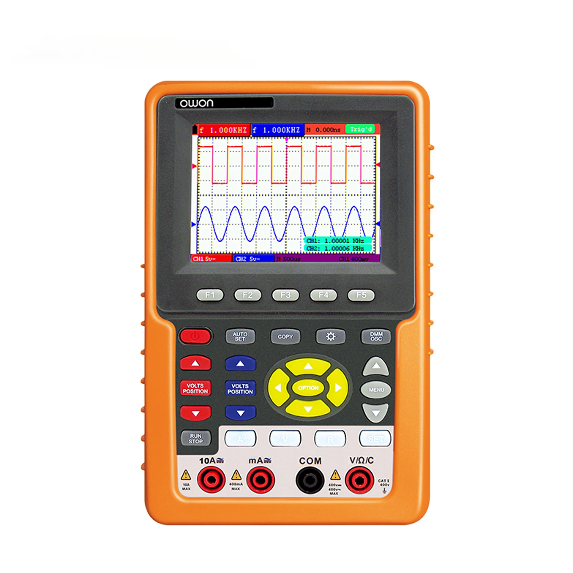 

HDS4202M-N,200MHz Handheld Oscilloscope Multimeter