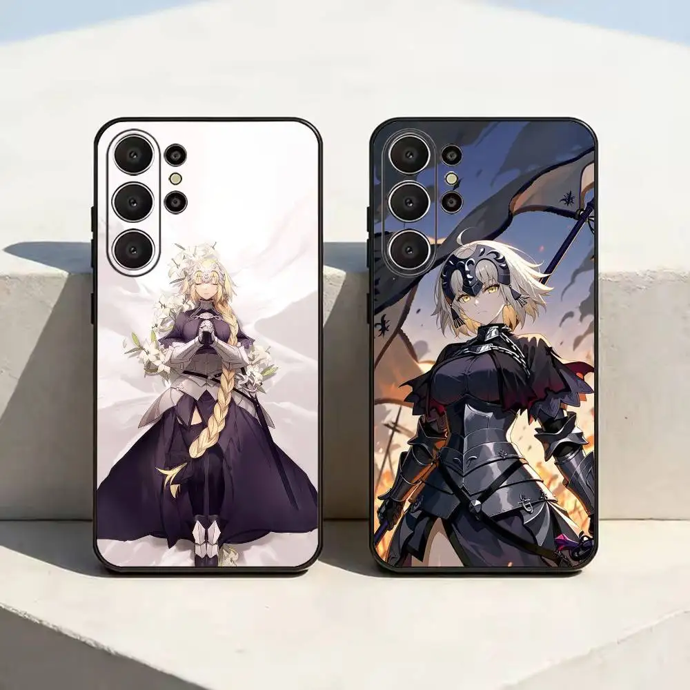 Fate Apocrypha-Jeanne- dArc Black Soft Silicone Phone Case for Samsung Ultra S26, S24, S21, S22, S23, S30, Plus, Lite