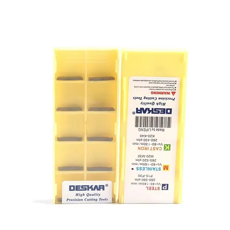 DESKAR 100% Original MGGN150/200/250/300/400/500-JM LF6018 Drehmeißeleinsatz für die numerische Steuerung von Drehmaschinen zur Edelstahlbearbeitung – Detail 4