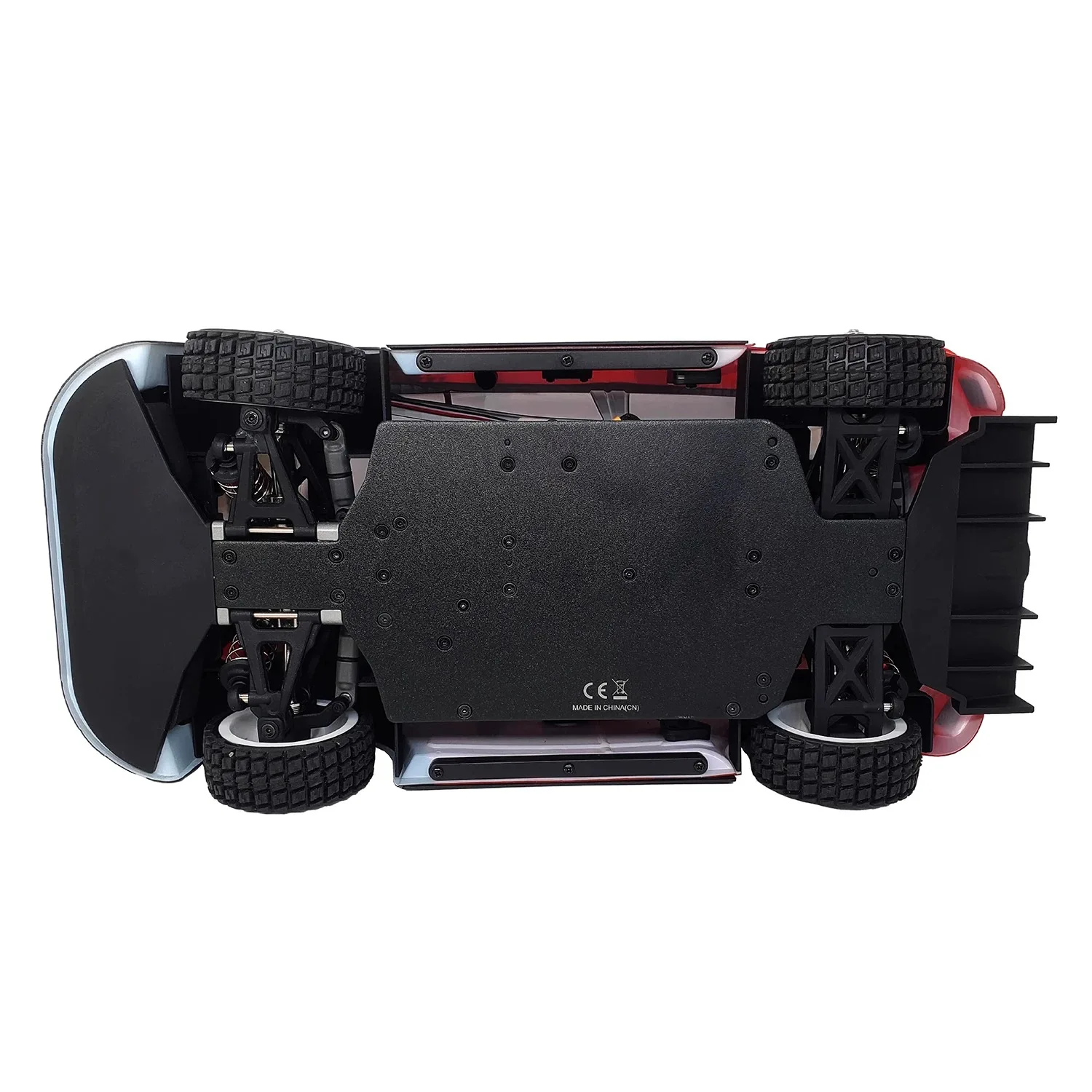 محاكاة الديكور بطانة الحاجز الأمامي والخلفي لـ MJX Hyper Go 1/14 14303 RC قطع غيار السيارات