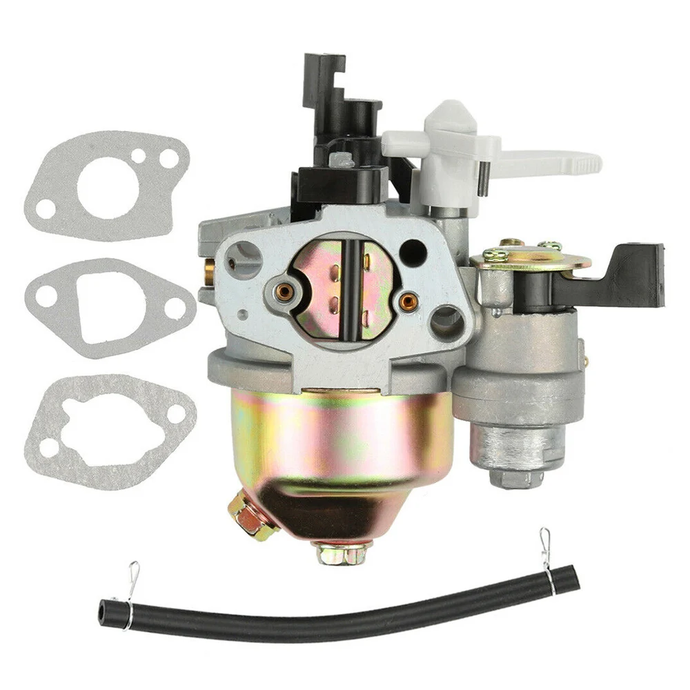 Engine Motor Carburetor Carb Fit for Honda GX160 GX168F GX200 5.5HP 6.5HP + Fuel Pipe Gasket Engine Car Accessories